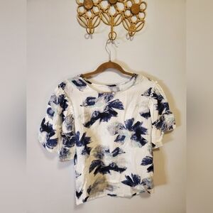 Floral Print Women's Top